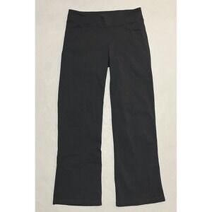 Athleta Pants Womens Medium Gray High Rise  Wide Leg Baggy Leggings Gym Outdoor
